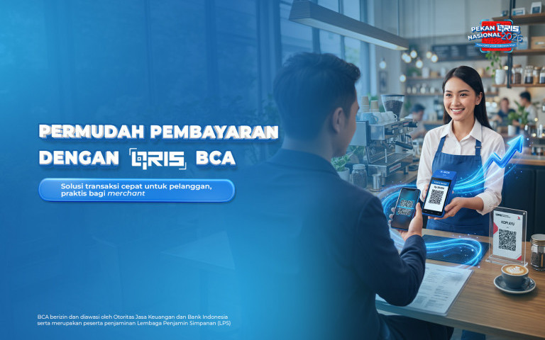 Tingkatkan Penjualan, Permudah Pembayaran dengan QRIS BCA