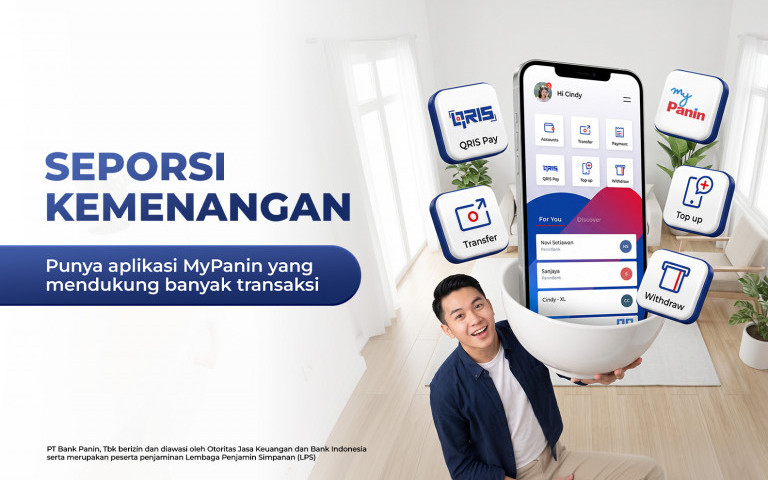 Seporsi Kemenangan, Punya Aplikasi MyPanin yang Mendukung Banyak Transaksi